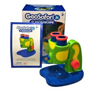 GeoSafari JR My First Microscope Science Sets for Kids NEW - OPEN BOX Ages 3+